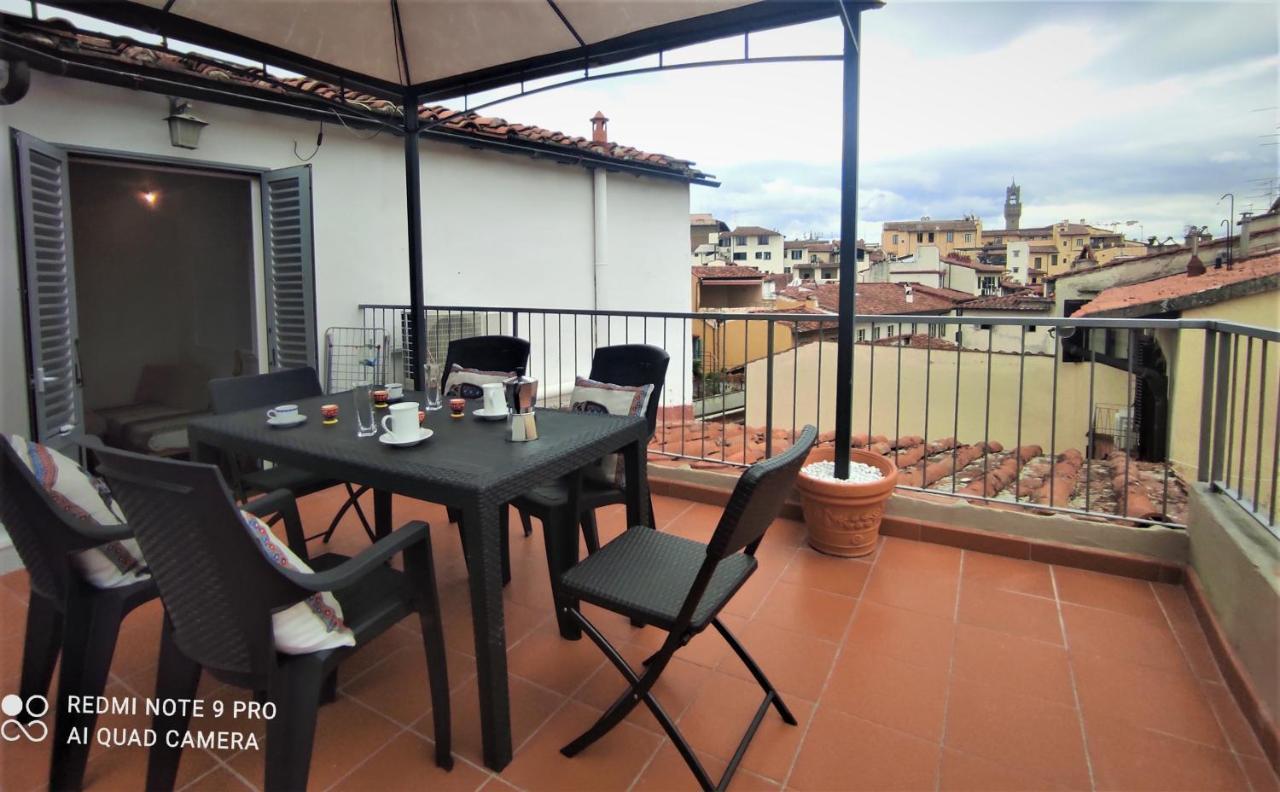 Appartement Attico Rucellai Con Terrazza Super Vista à Florence Extérieur photo